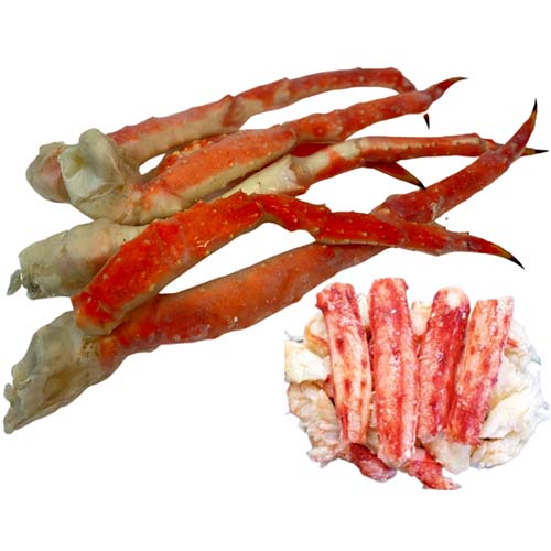 king crab gekookt